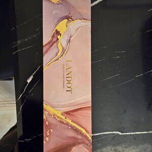 LANDOT Hair Blow Dryer Brush: One-Step Hot Air Brush with 60mm Oval Barrel - 4 i